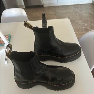 Doc Martens Black Leather Chelsea Boots